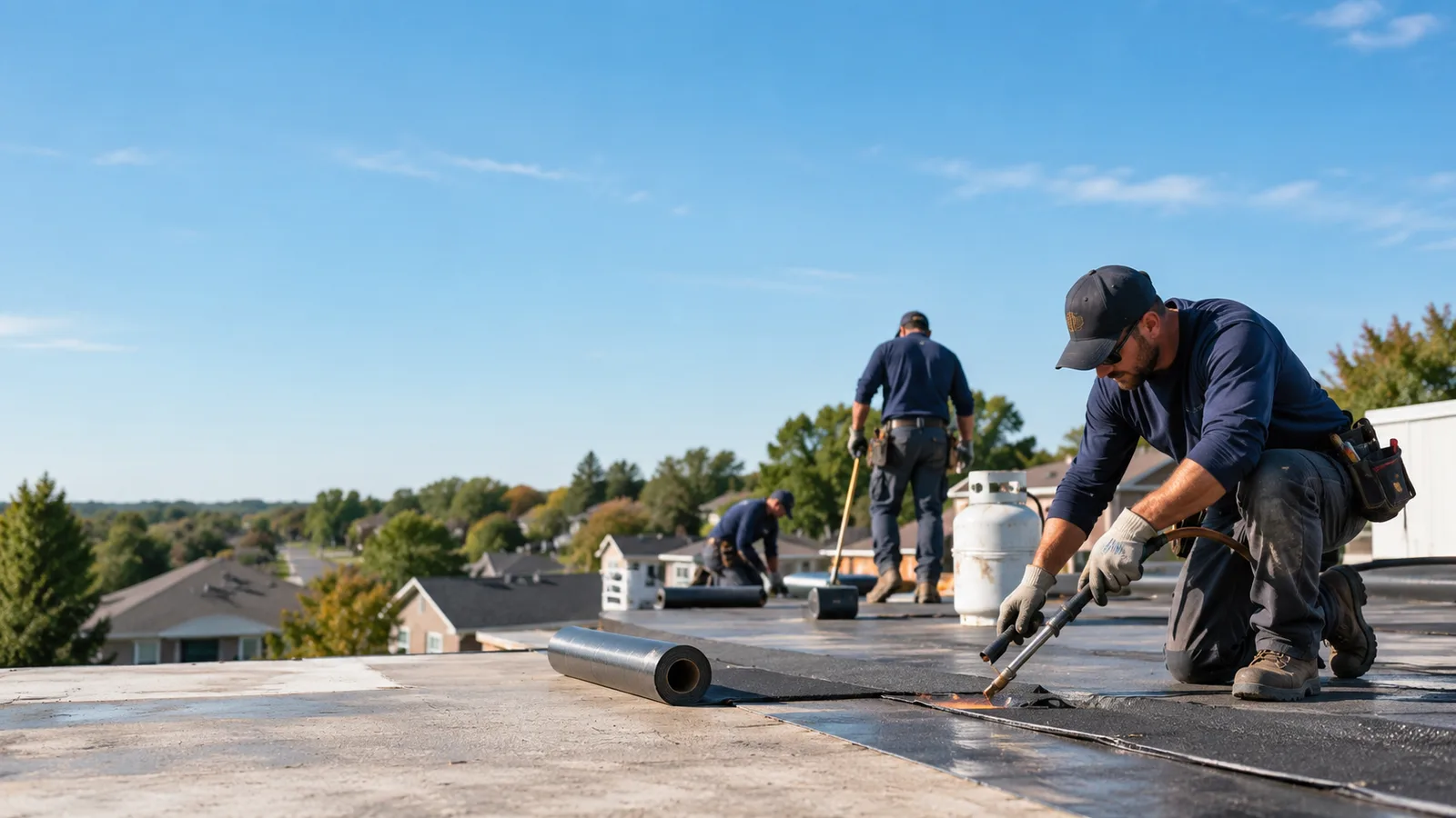 Flat Roof Leak Repair providers in Suamico, WI